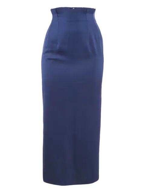 Armani Vintage pleated maxi skirt