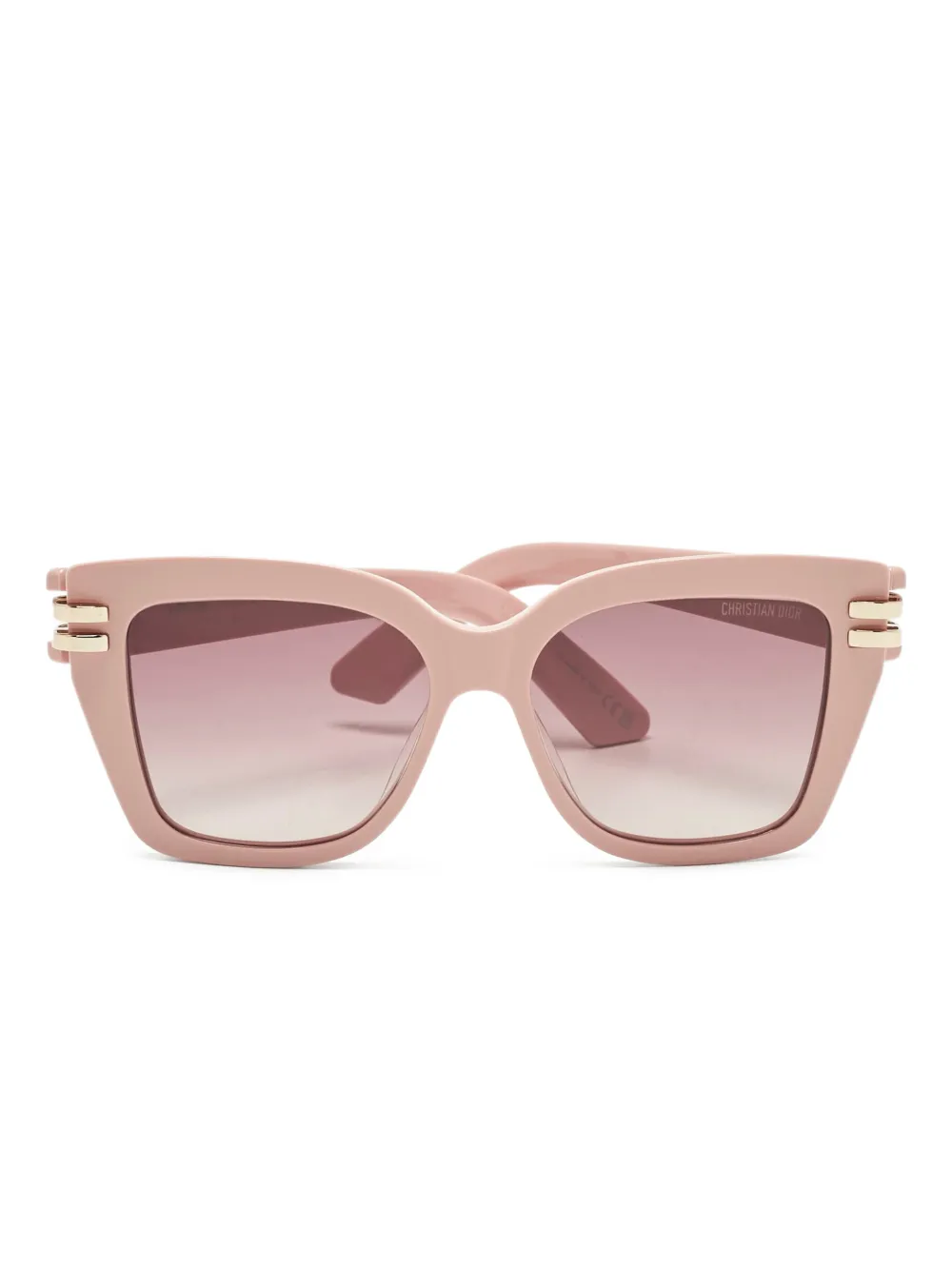Christian Dior Pre-Owned S1I square sunglasses - Rosa
