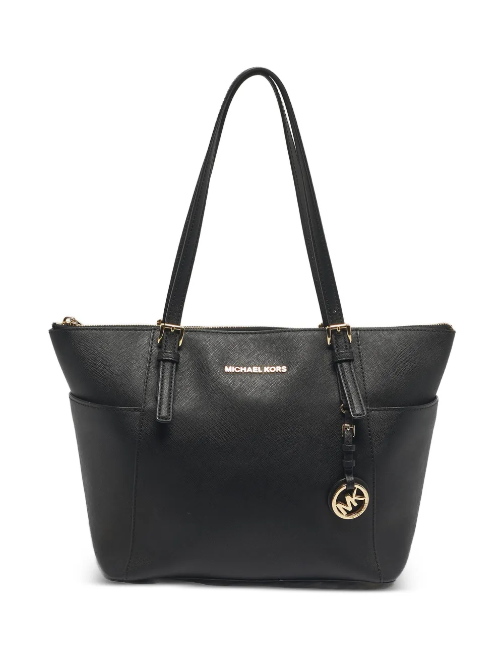 Michael Kors Borsa a spalla East West in pelle - Nero
