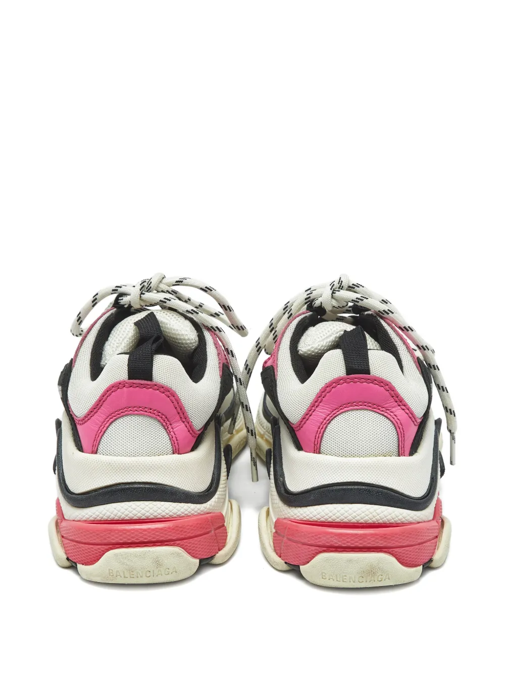 Balenciaga Pre-Owned Triple S leather sneakers - Wit