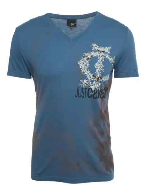 Just Cavalli Vintage V-neck T-shirt