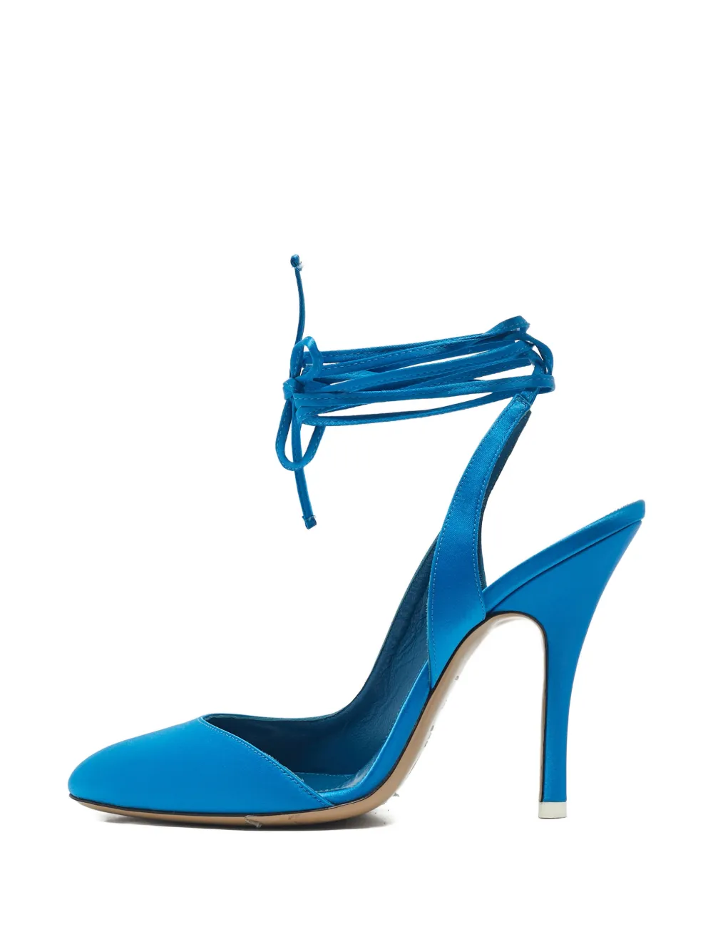 The Attico Pumps Venus con nodo alla caviglia - Blu