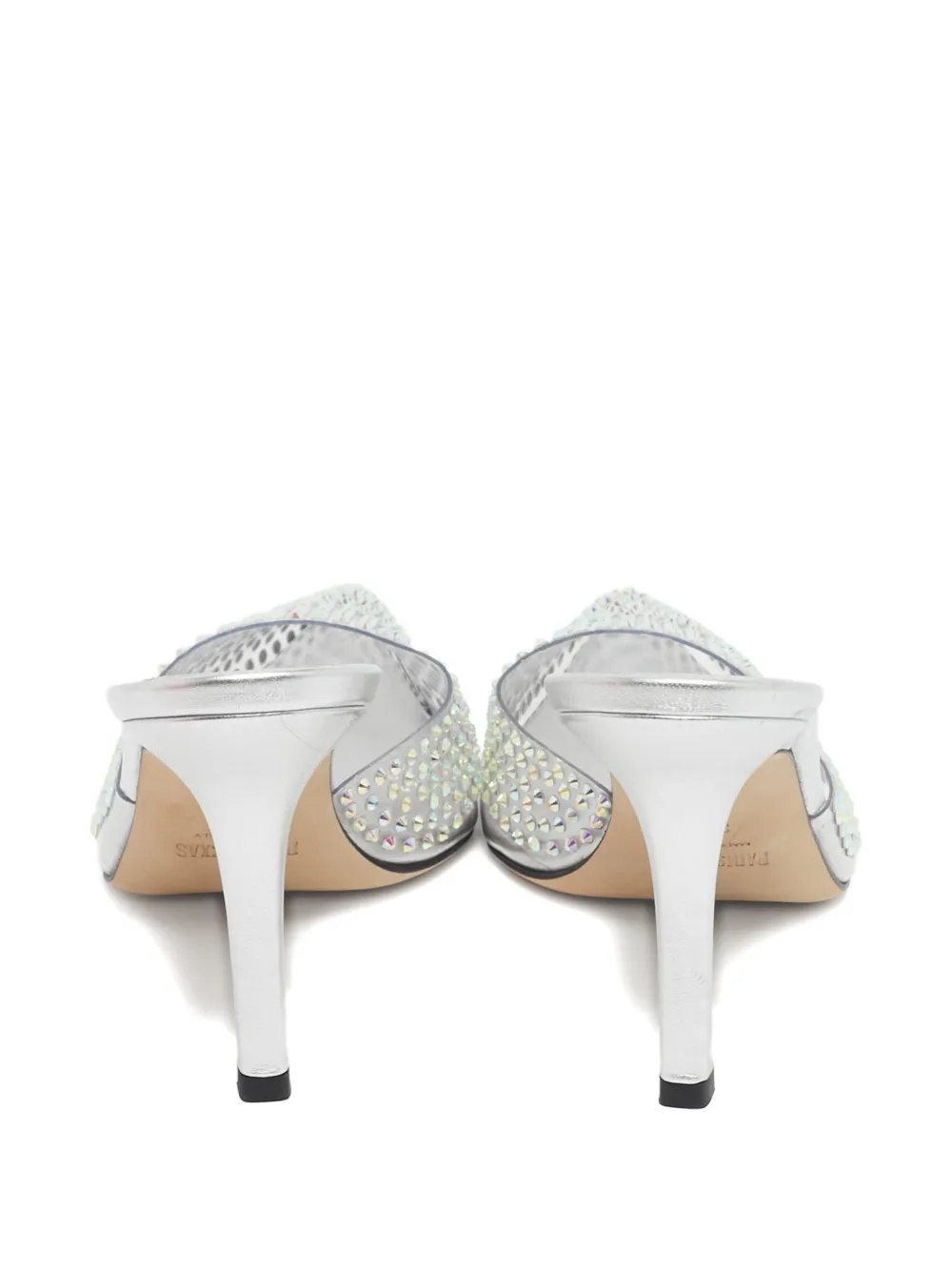 Paris Texas Hollywood crystal mules - Wit
