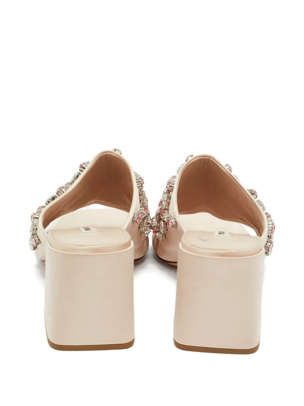 Miu Miu Pre-Owned crystal-embellished sandals | Image 2
