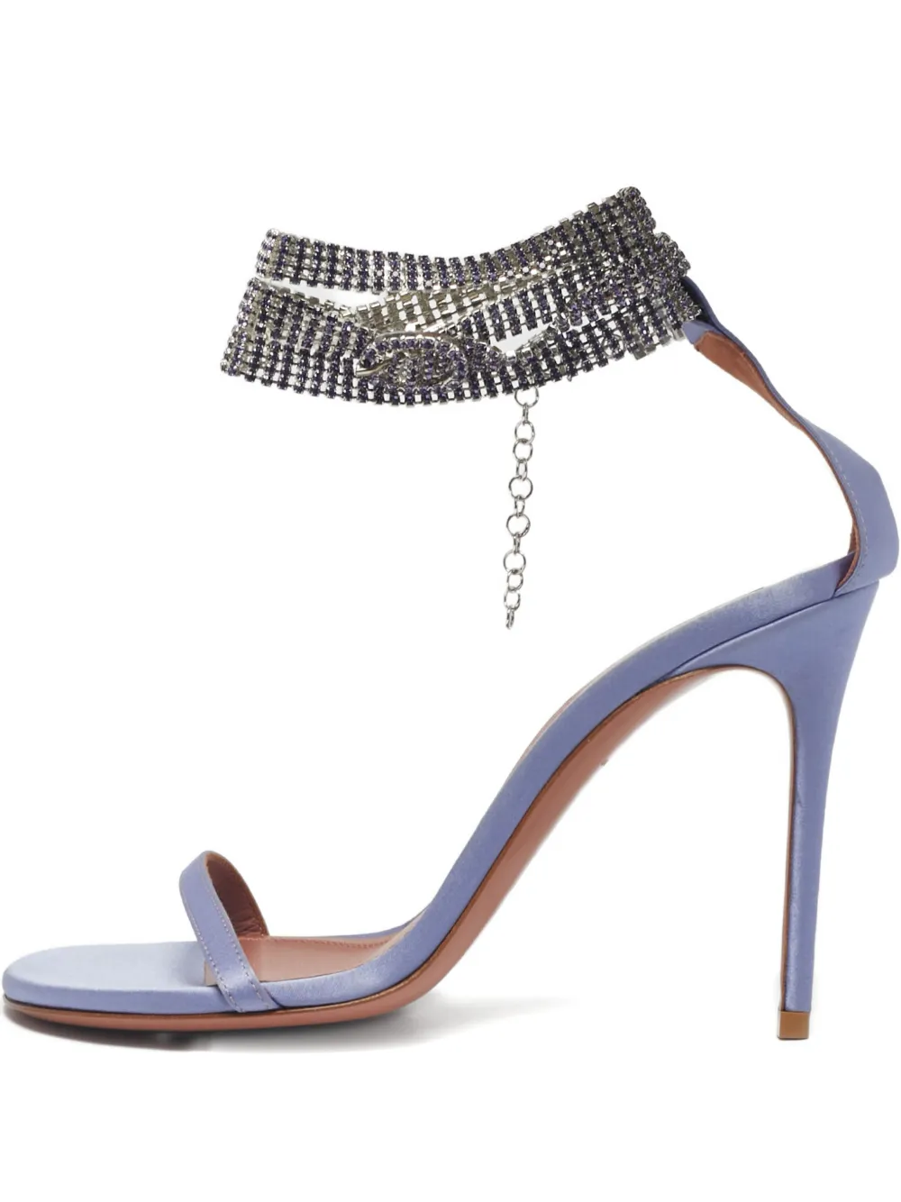 Amina Muaddi crystal-embellishment sandals - Viola