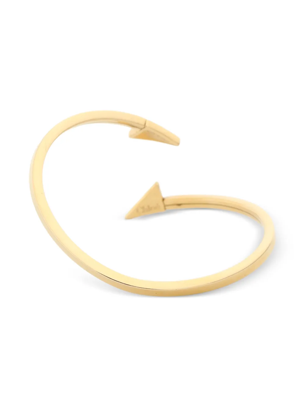 Chloé Pre-owned Arrow Bracelet in Gold, view 3