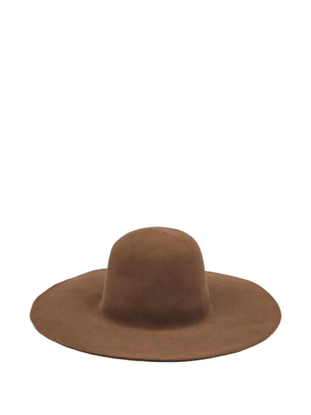 Maison Michel Cappello a tesa larga - Marrone