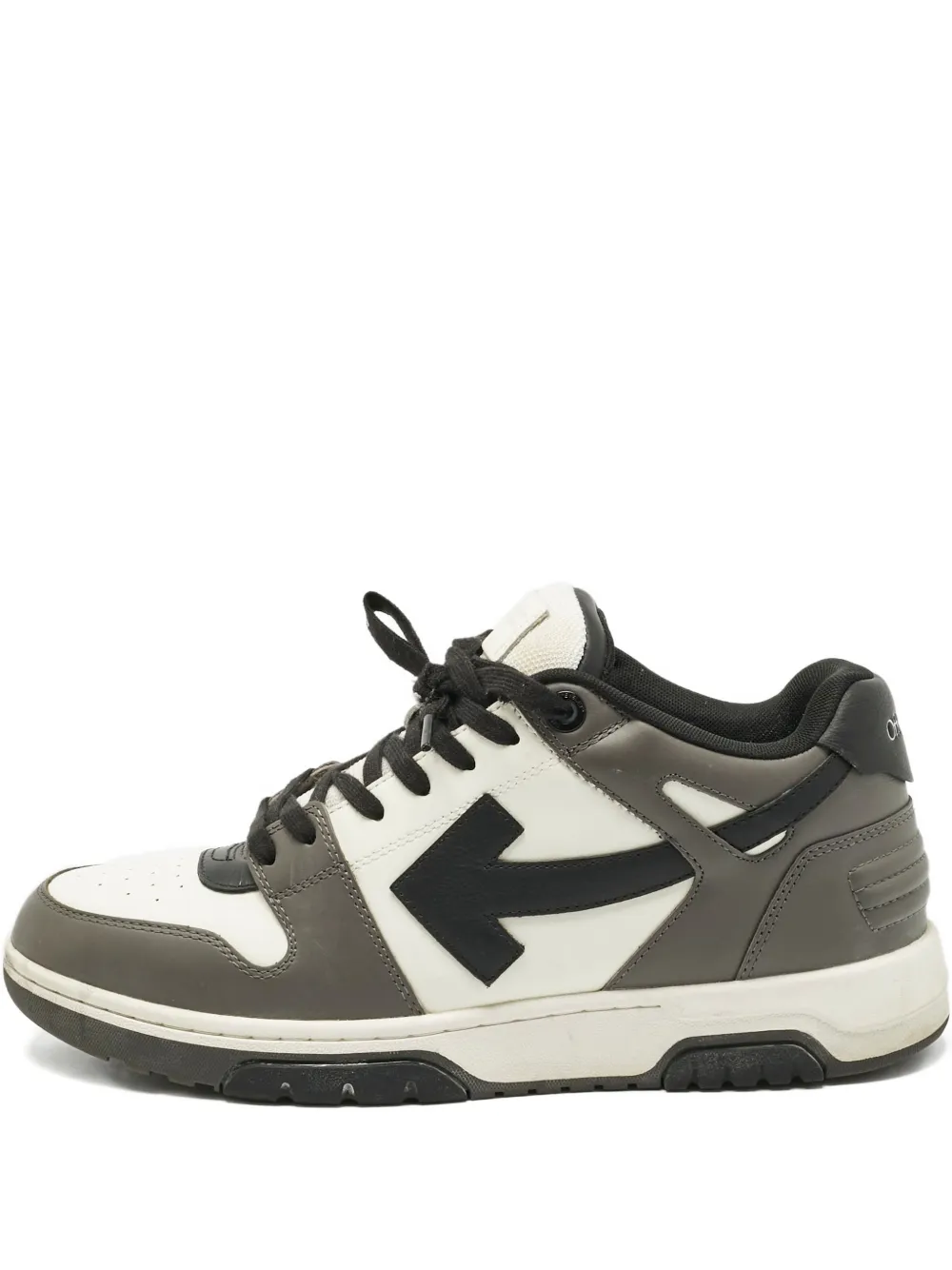 Off-White Pre-Owned Out of Office leather sneakers - Weiß