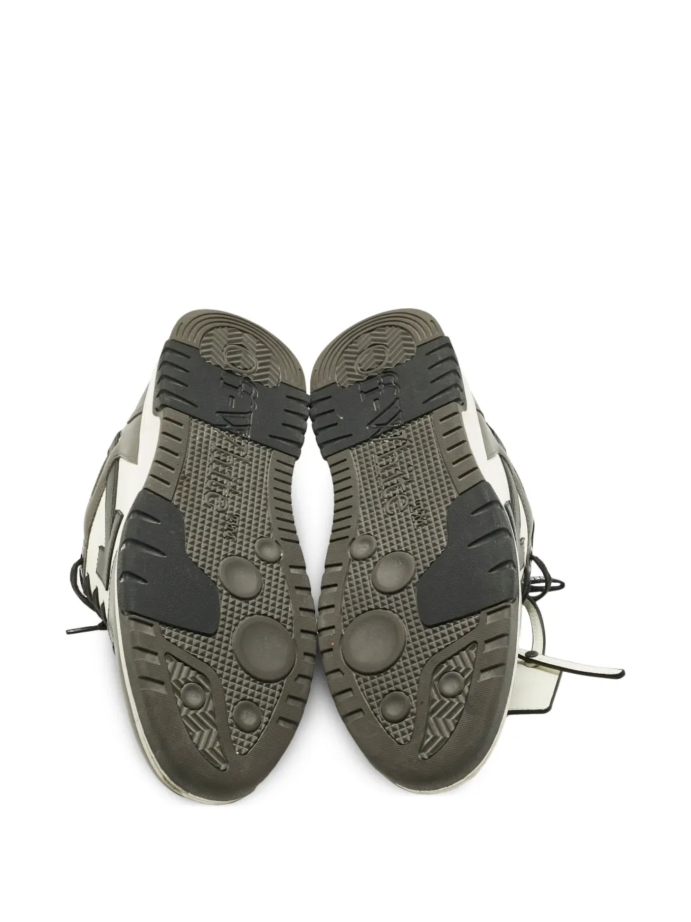 Off-White Pre-Owned baskets Out Of Office en cuir | Image 2