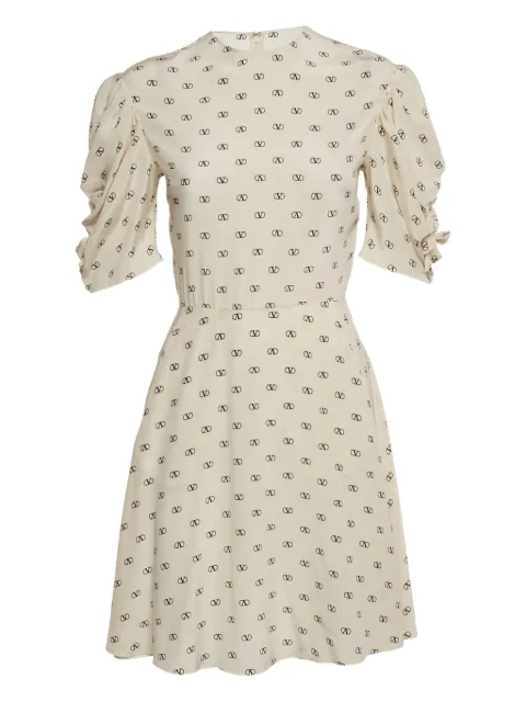 Valentino Pre-Owned logo-print mini dress