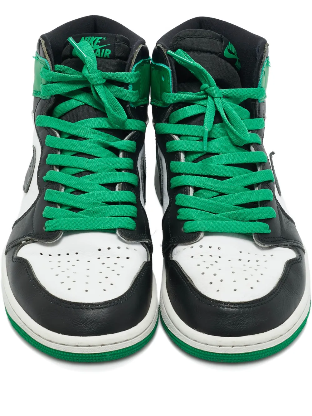 Jordan Retro high-top leather sneakers - Verde