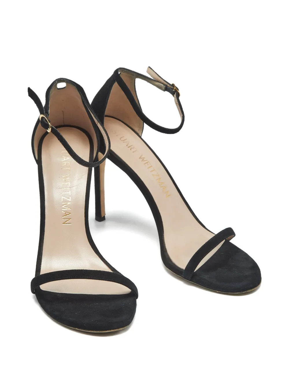 Stuart Weitzman Nudist stiletto sandal - Zwart