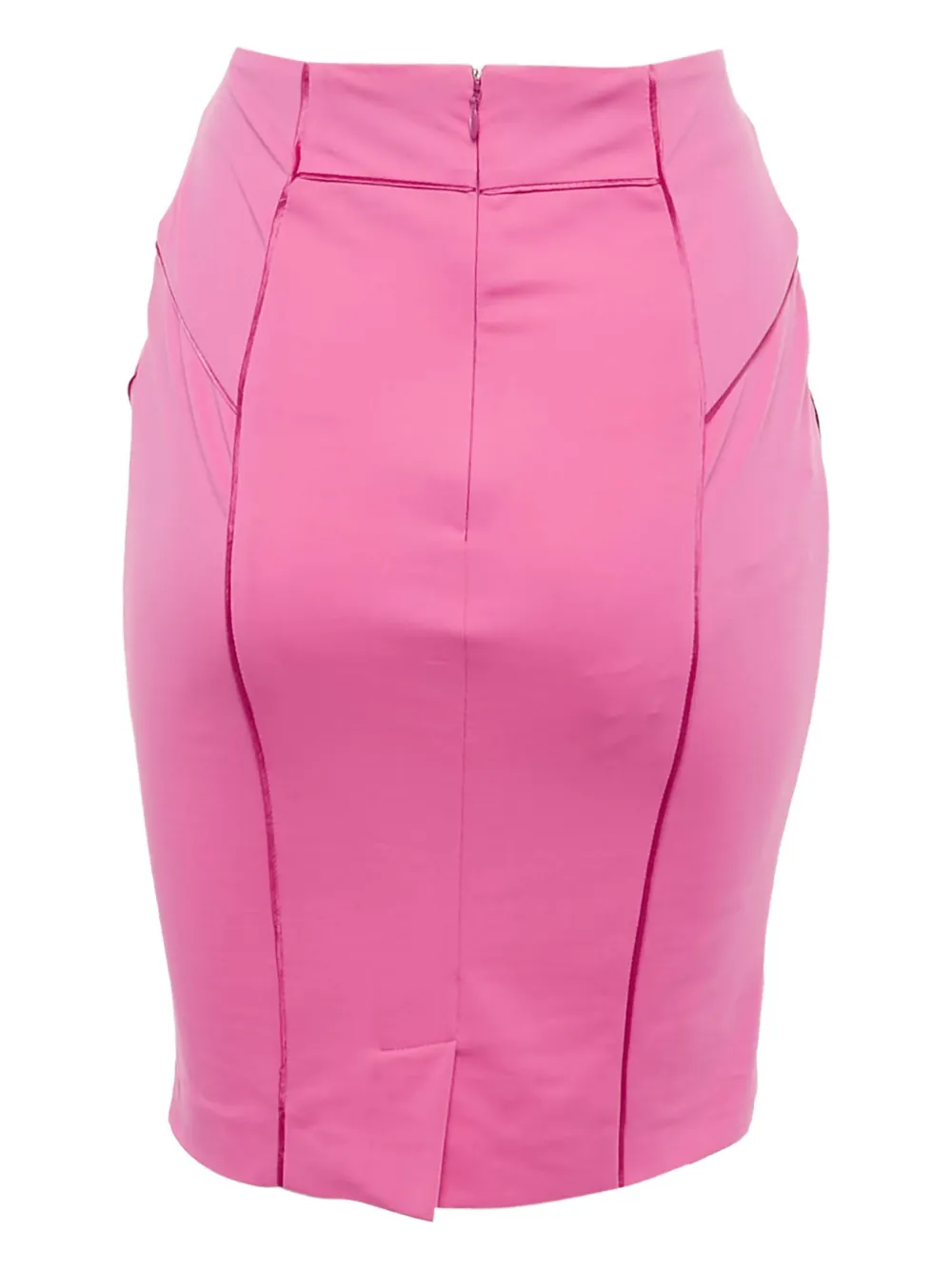 CAVALLI CLASS Pre-owned Panelled Mini Pencil Skirt In Pink