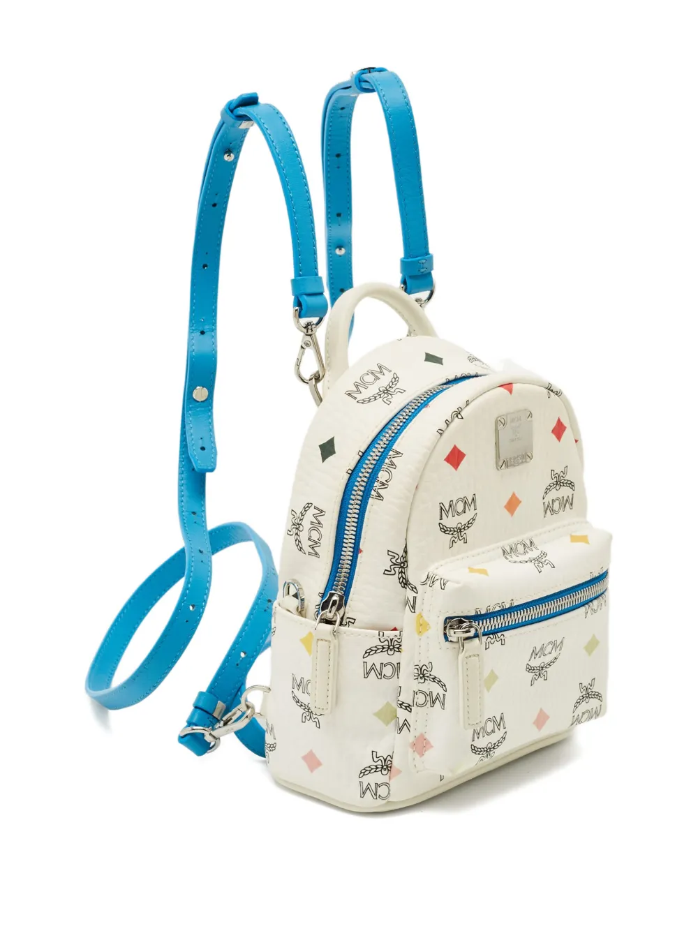 MCM Pre-Owned mini Stark coated canvas backpack | Image 2