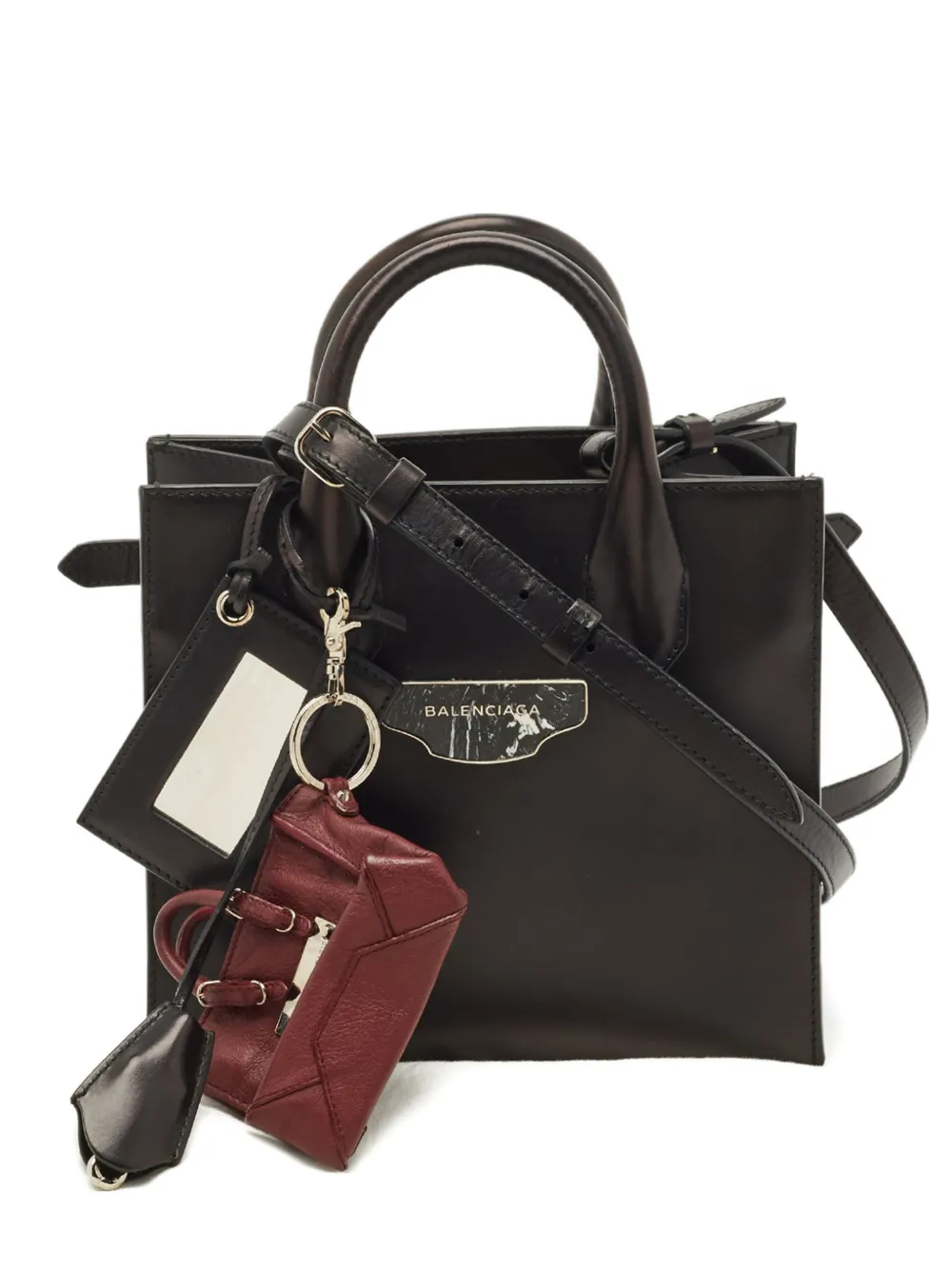 Balenciaga Pre-Owned mini All Afternoon leather tote bag - Nero