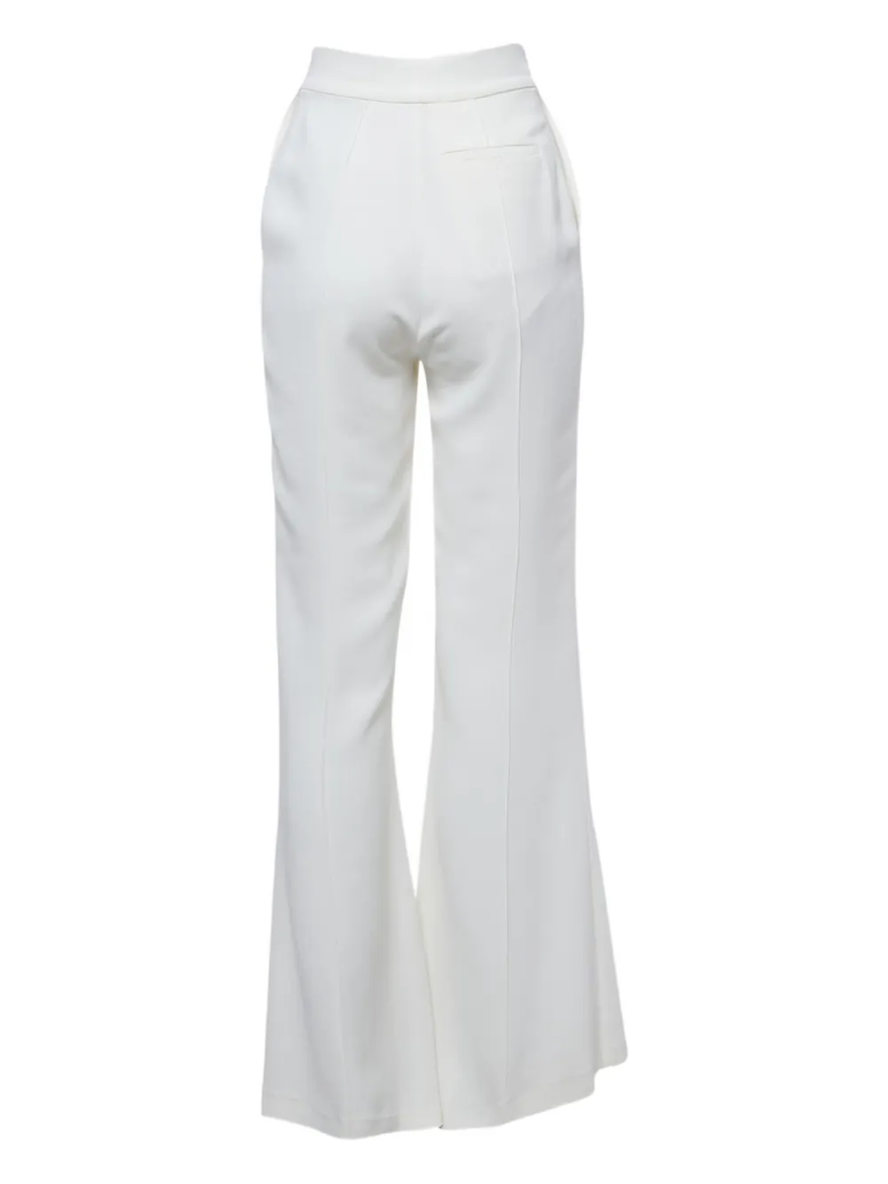 Elie Saab flared tailored trousers - Wit