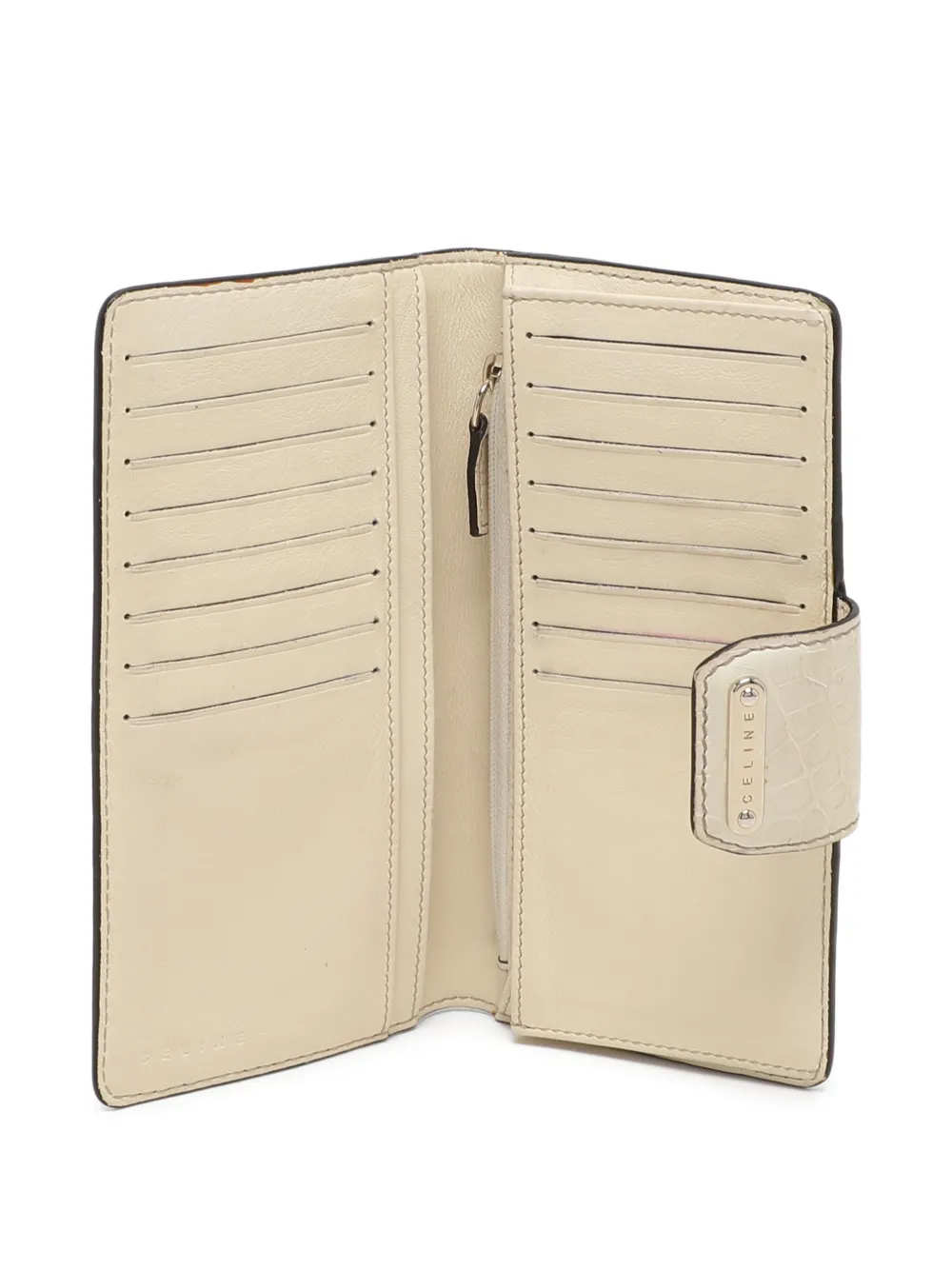 Celine Pre-owned 2008 Macadam-pattern Wallet in Neutrals, view 3