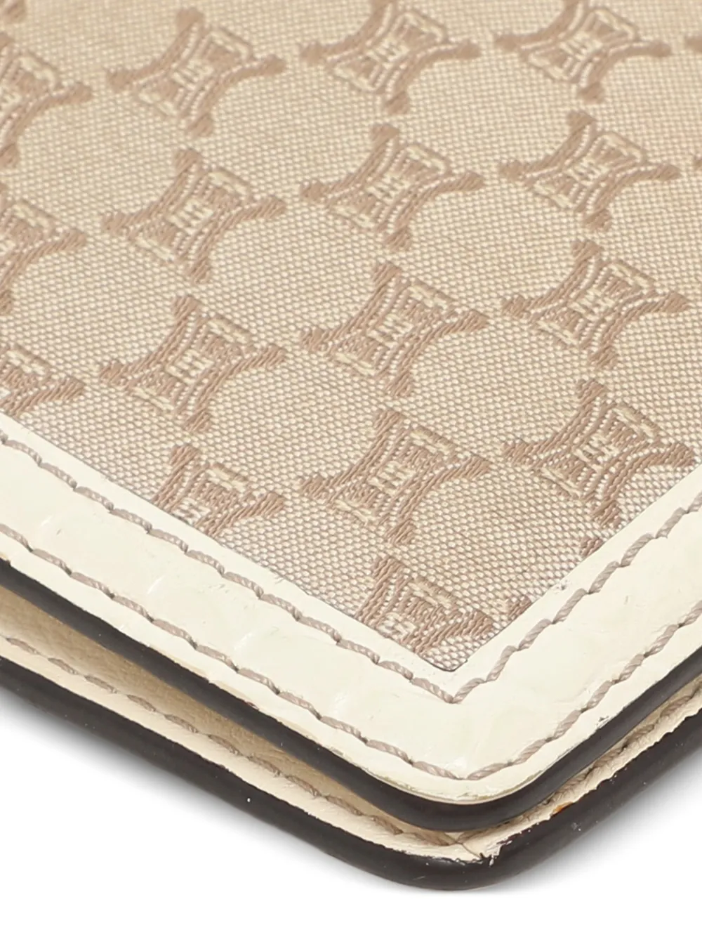 Celine Pre-owned 2008 Macadam-pattern Wallet in Neutrals, view 5