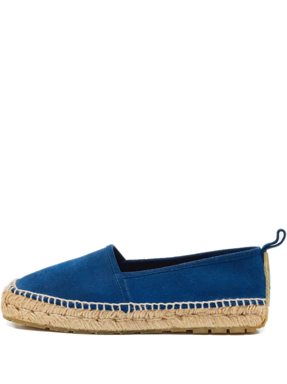 Balenciaga Pre-Owned suede espadrilles - Blau
