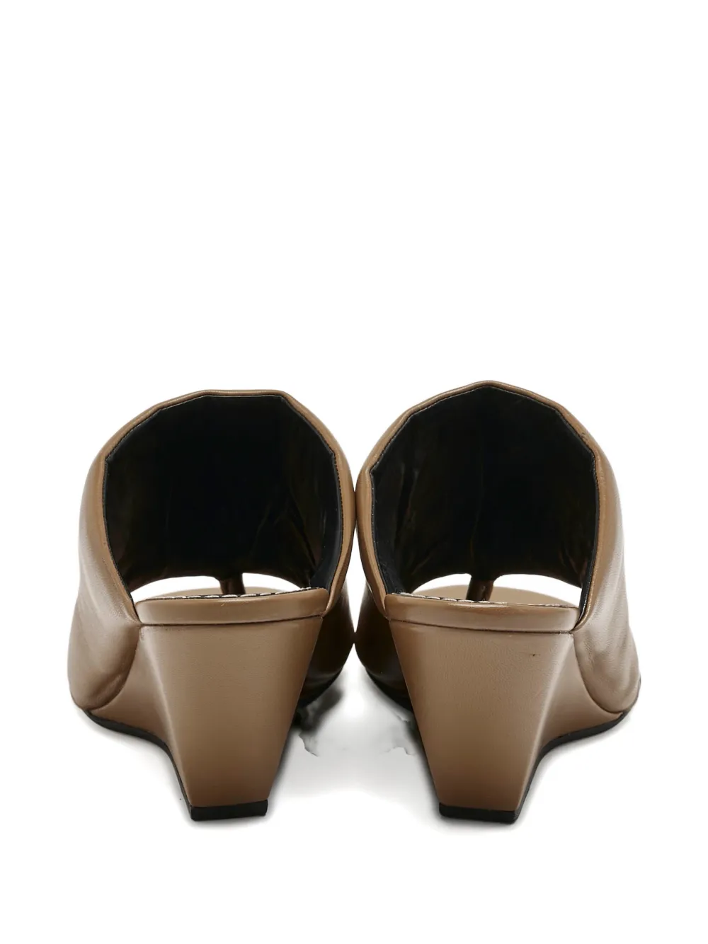 Proenza Schouler leather wedge sandals - Bruin