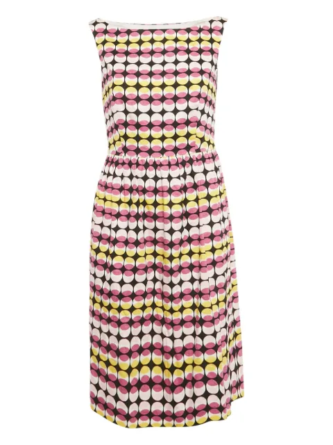 Max Mara dot-print midi dress