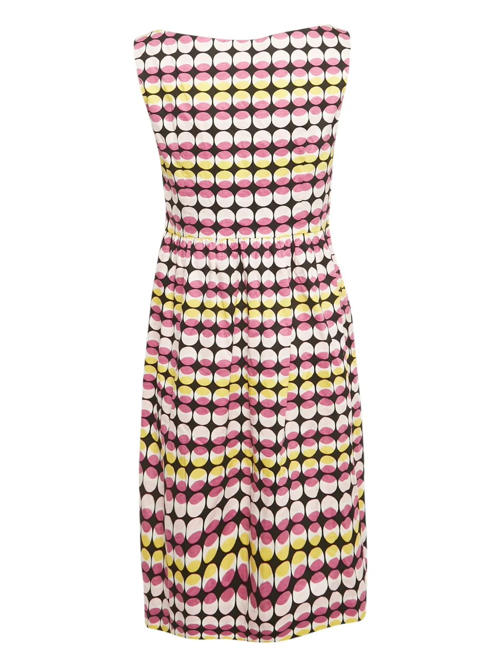 Max Mara dot-print midi dress - Zwart