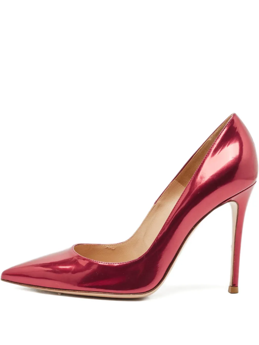 Gianvito Rossi pointed-toe pumps - Rot