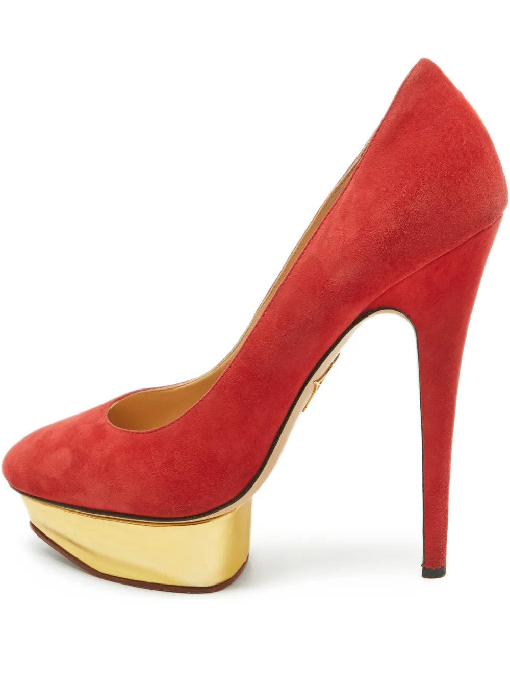 Charlotte Olympia Dolly platform pumps - Rot