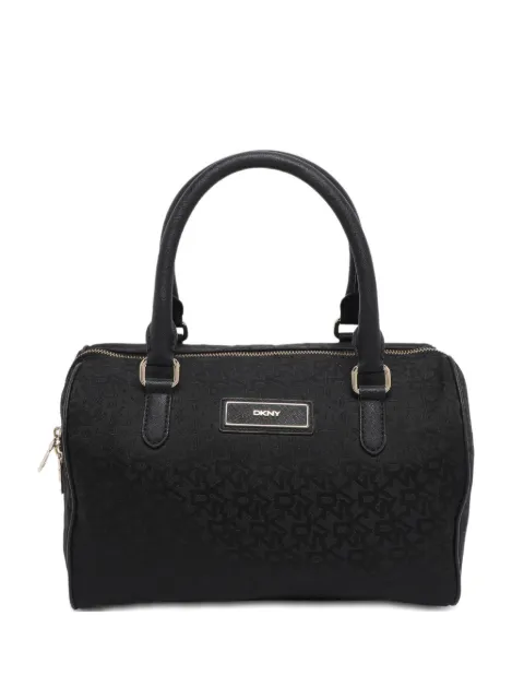 DKNY tote con detalle del logo