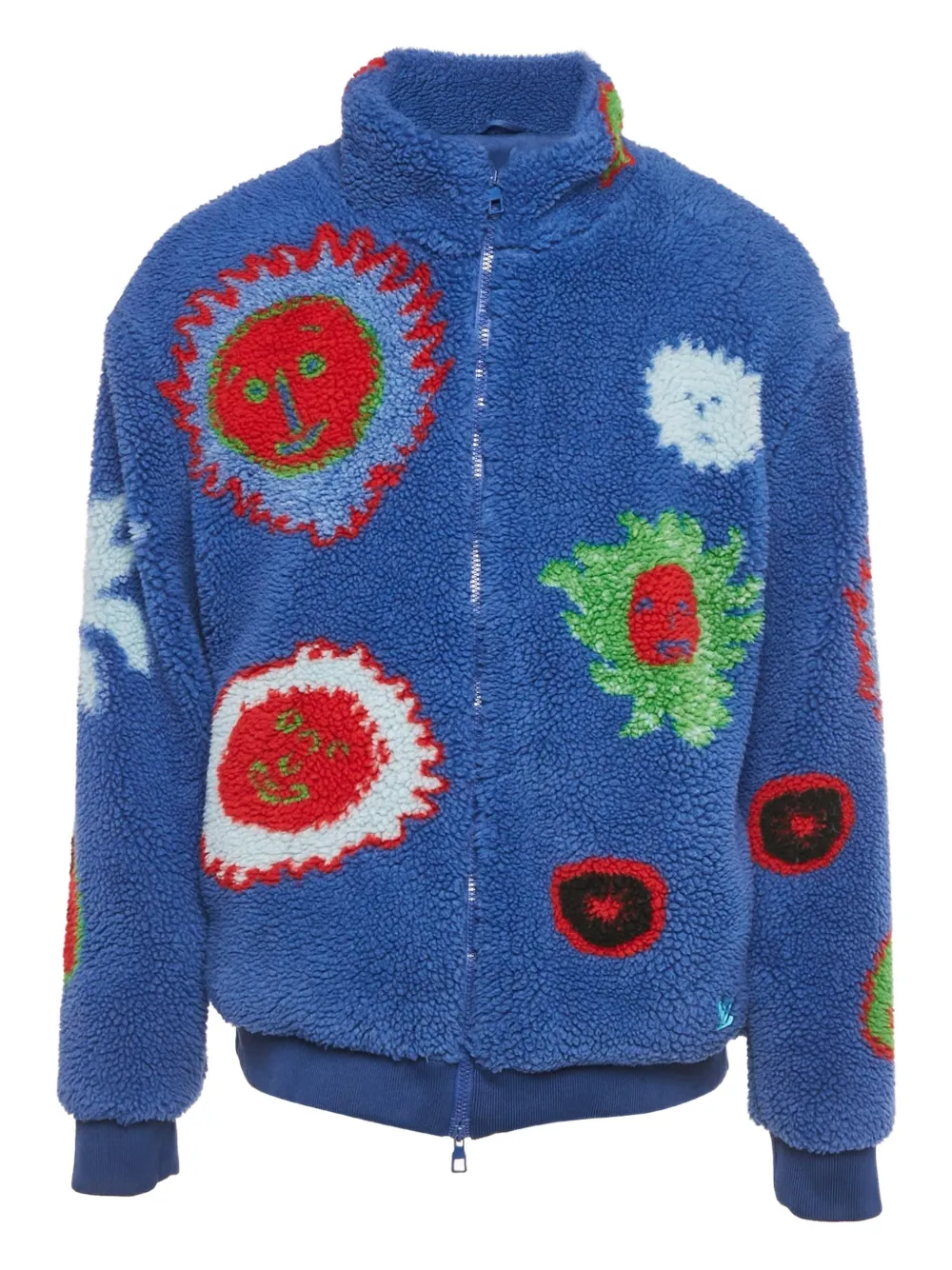 Louis Vuitton Pre-Owned fleece zip-up jacket | Blau | Image 1