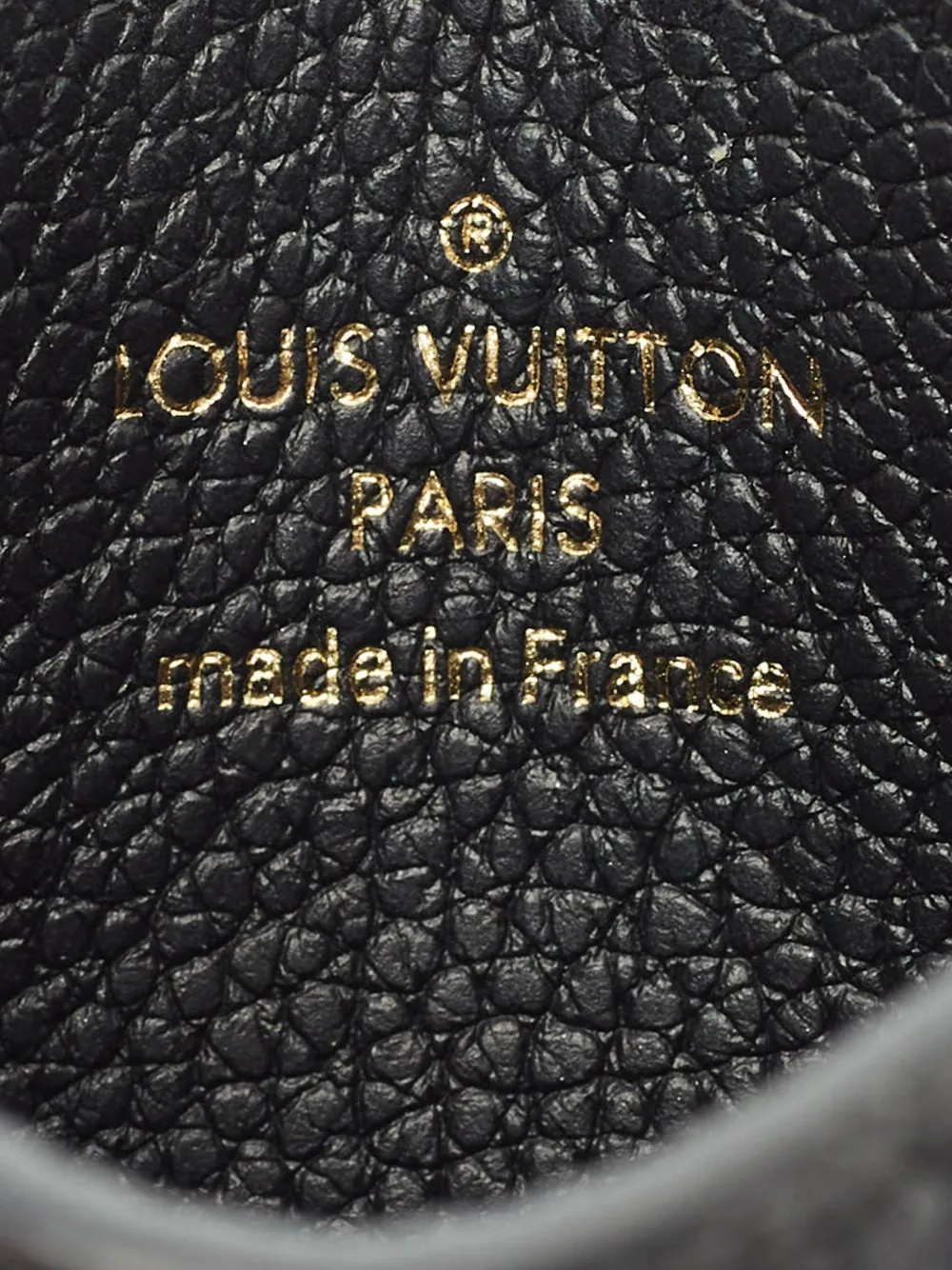 Pre-owned Louis Vuitton Monogram Card Holder In Black