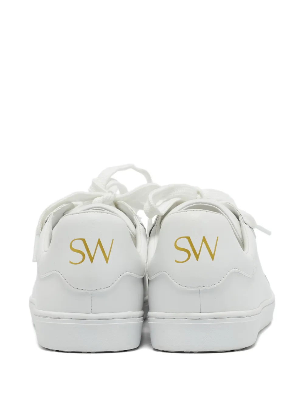 Stuart Weitzman leather sneakers - Wit