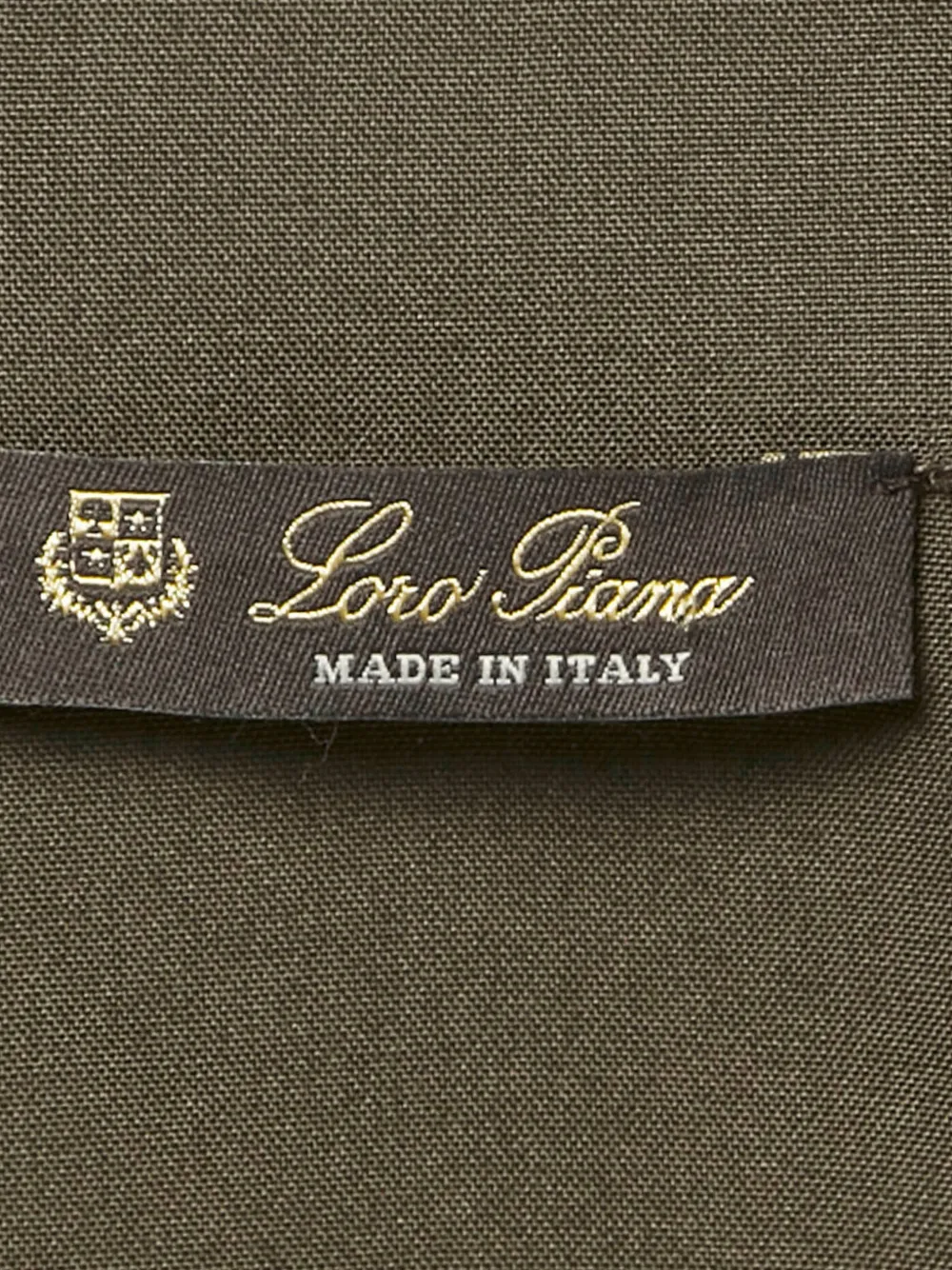 Pre-owned Loro Piana Carissa Long-sleeve Shirt In Green