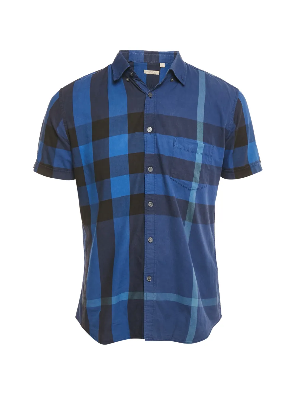 Burberry Pre-Owned checked shirt - Blu