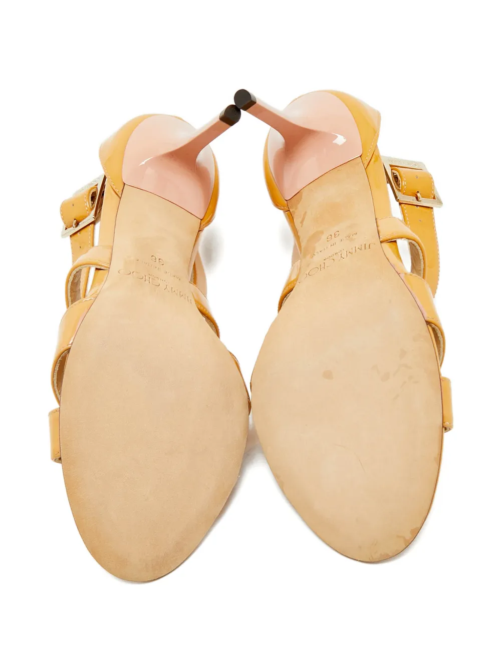 Jimmy Choo Pre-Owned ankle-strap sandals - Bruin