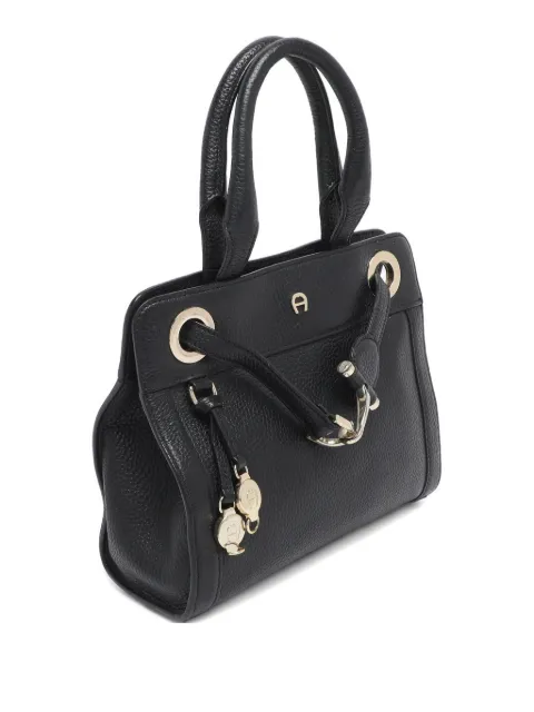 Aigner Kids small Cavallina leather tote bag