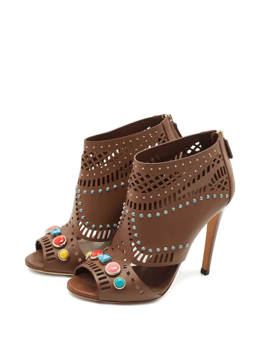 Gucci Pre-Owned Lika embellished sandals - Bruin