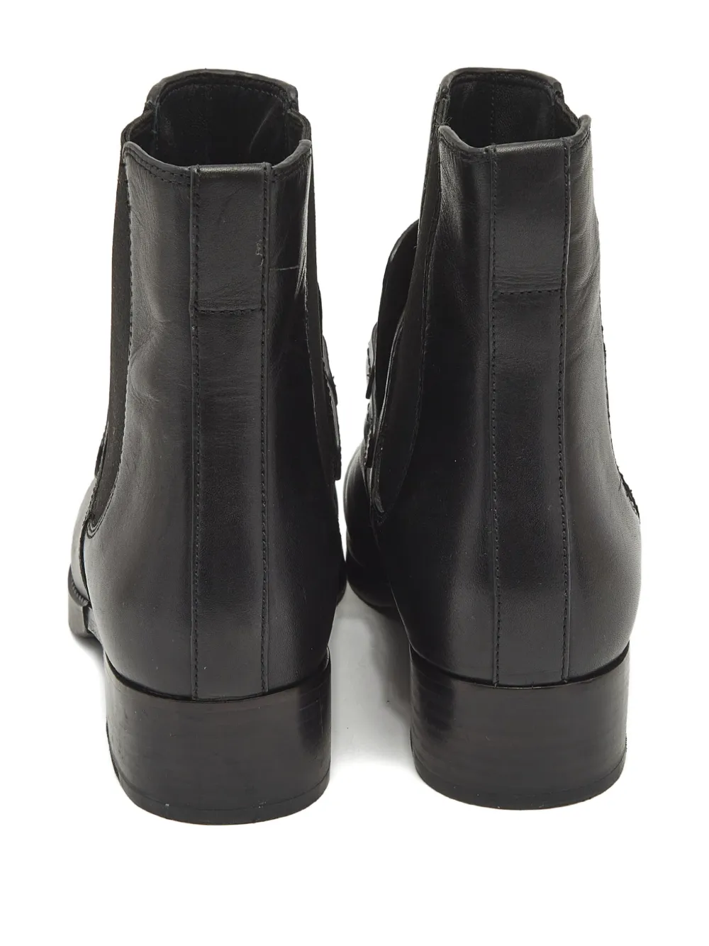 Tory Burch Miller leather boots - Zwart