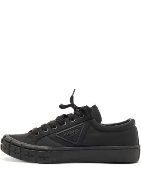 Prada Pre-Owned Wheel Cassetta sneakers