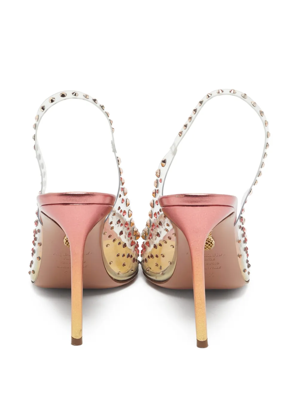 Aquazzura crystal pumps - Wit