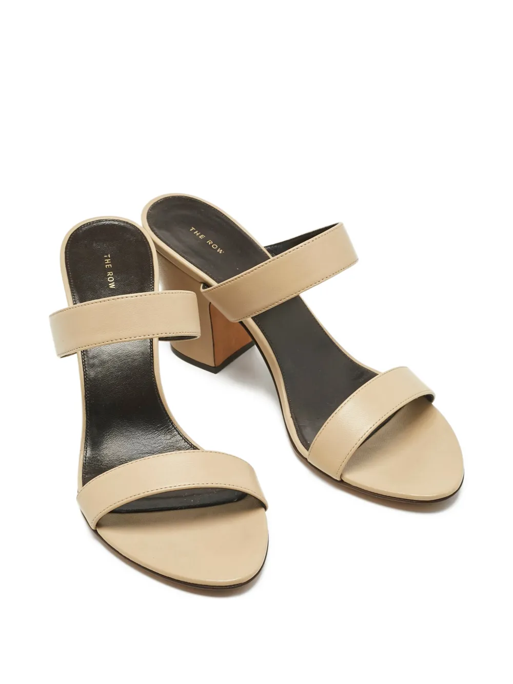 The Row Pre-Owned Awar leather block-heel sandals | Image 2