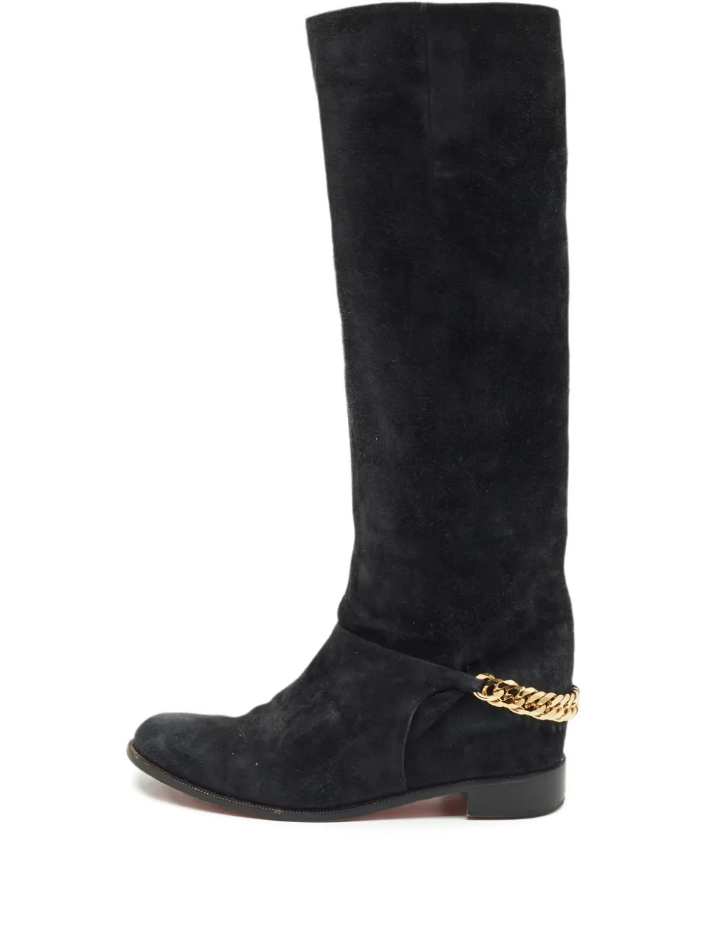 Christian Louboutin Pre-Owned botas con detalle de cadena | gris | Image 1