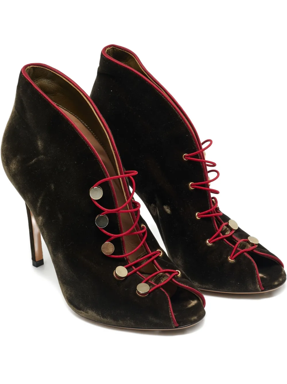 Gianvito Rossi Miral open-toe boots - Braun