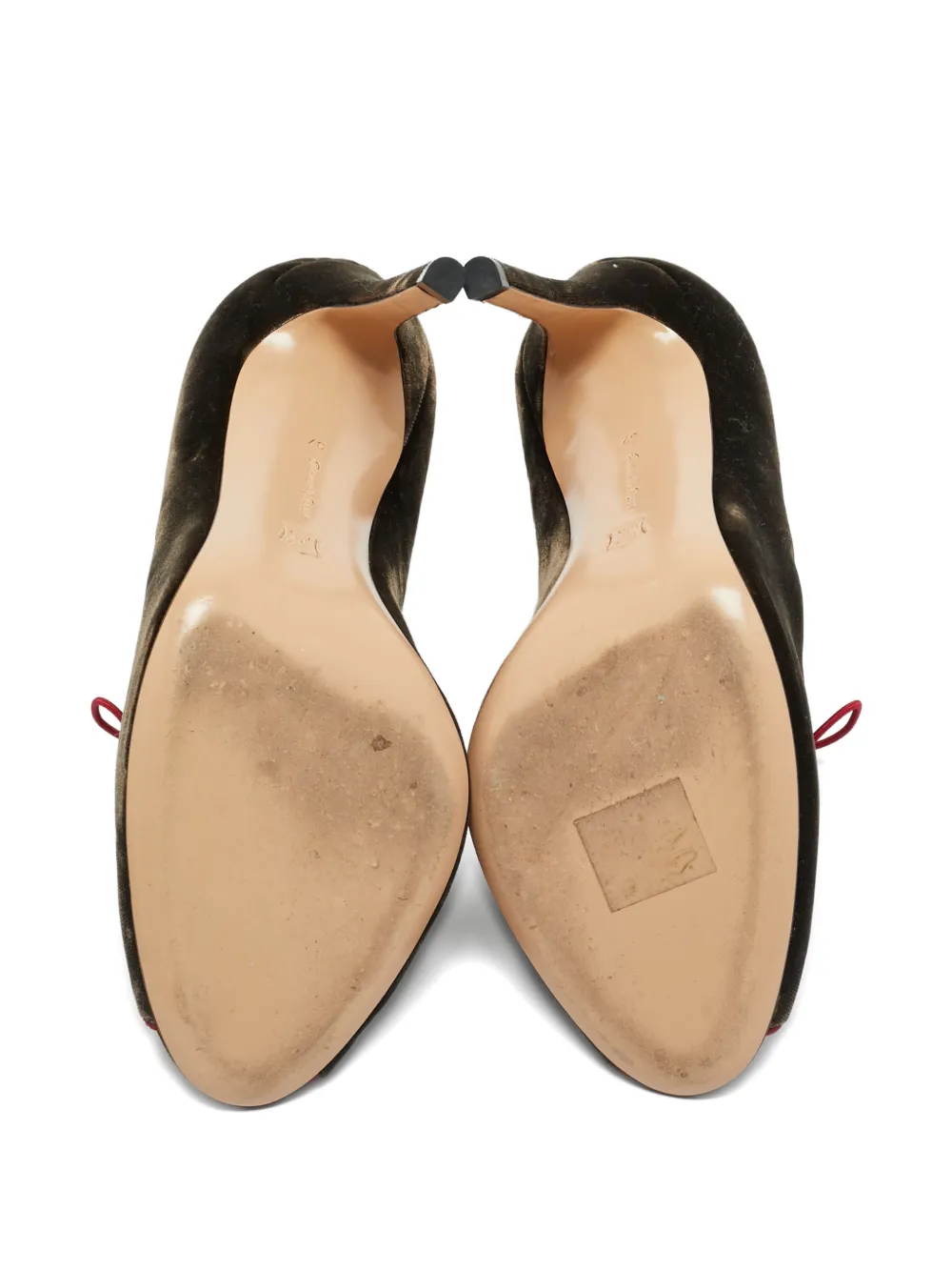 Gianvito Rossi Miral open-toe boots - Bruin