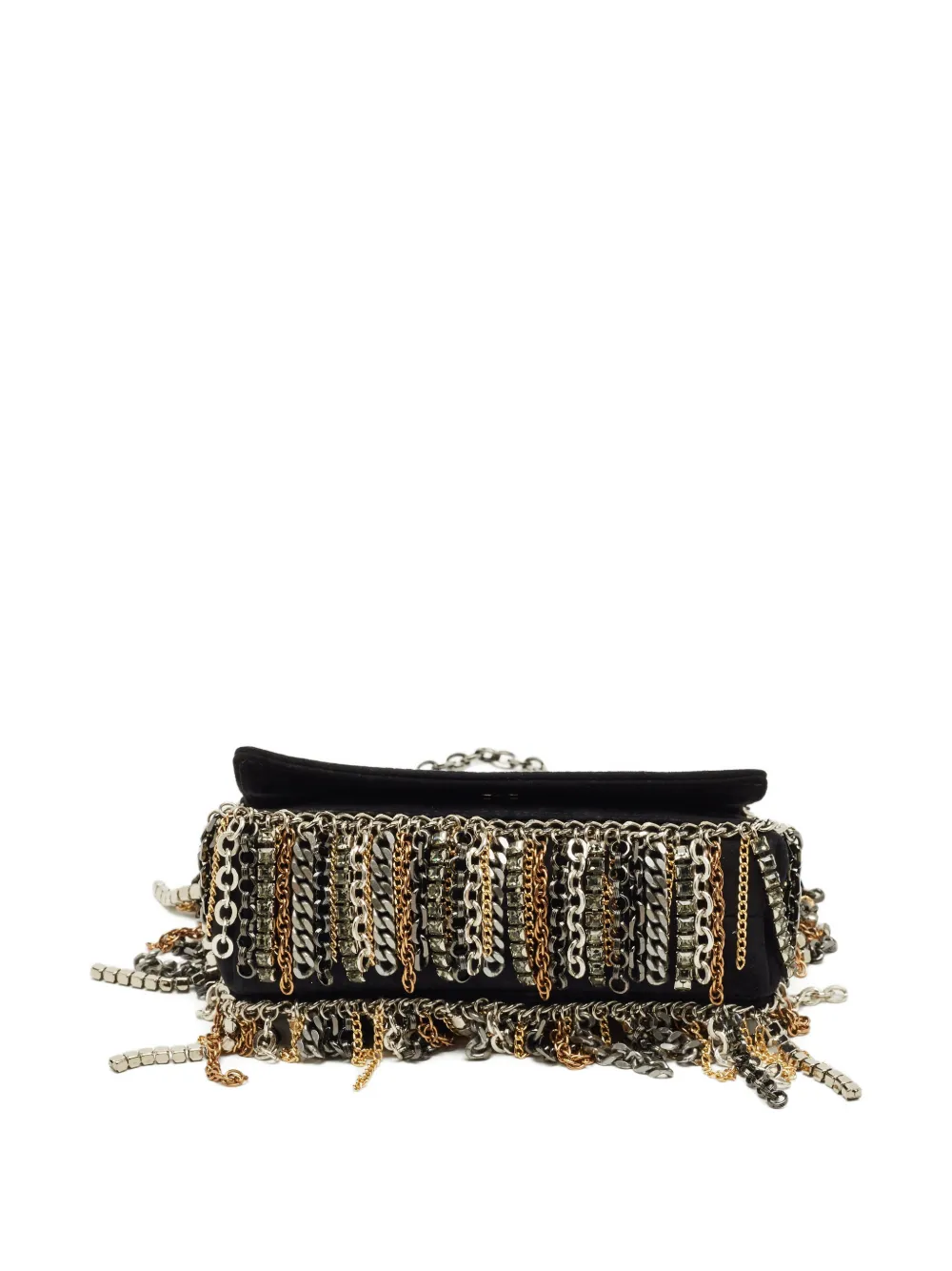 Jimmy Choo Pre-Owned suede chain-strap mini bag | Image 2