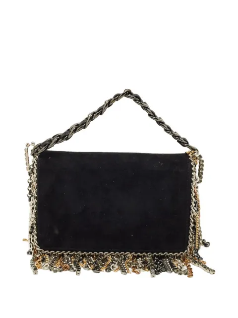 Jimmy Choo Pre-Owned suede chain-strap mini bag