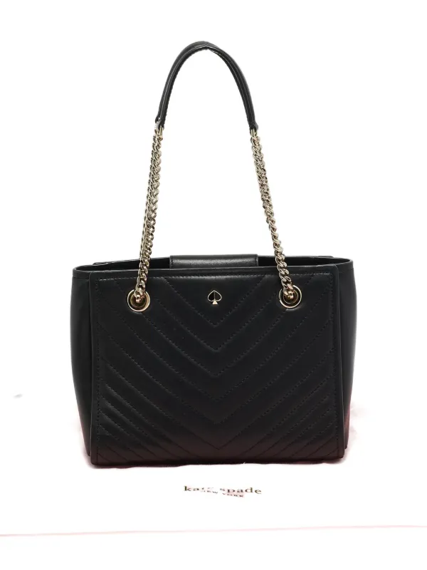Kate Spade Amelia キルティング ハンドバッグ | ブラック | FARFETCH JP