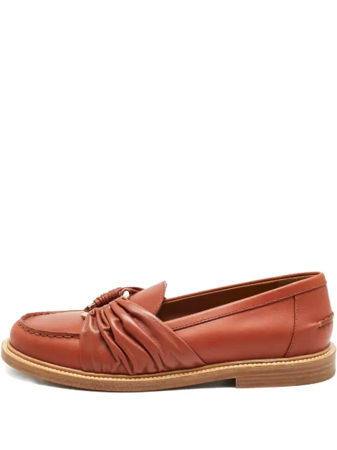 Chloé Pre-Owned leather loafers
