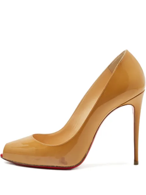 Christian Louboutin Pre-Owned Prive peep-toe pumps