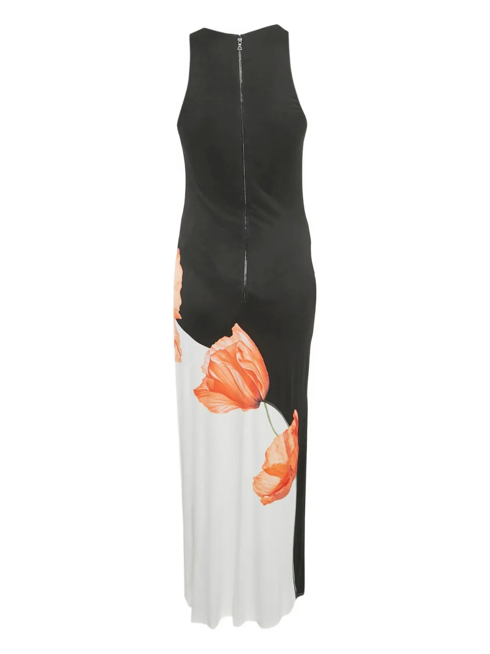Alice + olivia tulip sleeveless maxi dress - Zwart